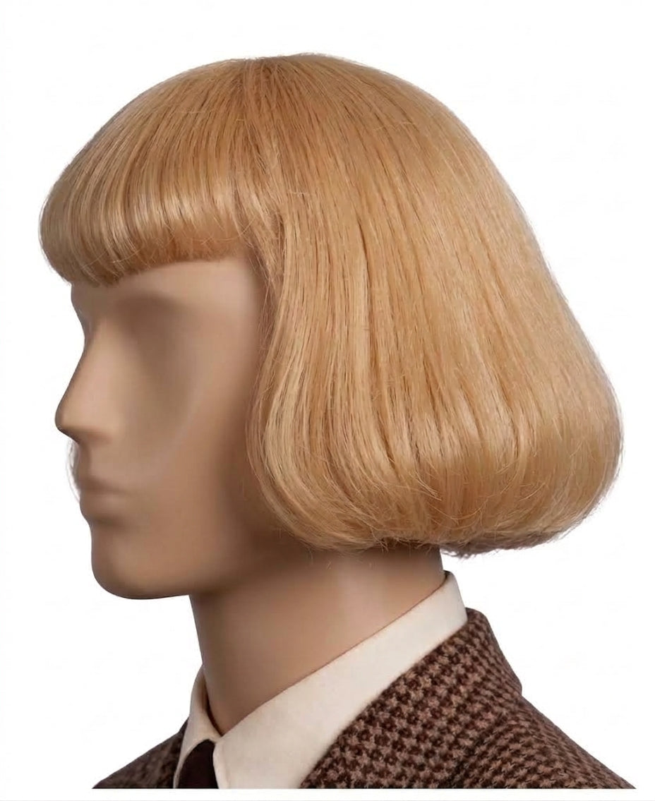 The "French Aristocrat" Blonde Bowl Cut Wig