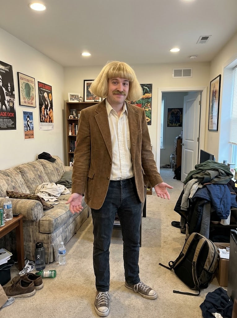The "French Aristocrat" Blonde Bowl Cut Wig